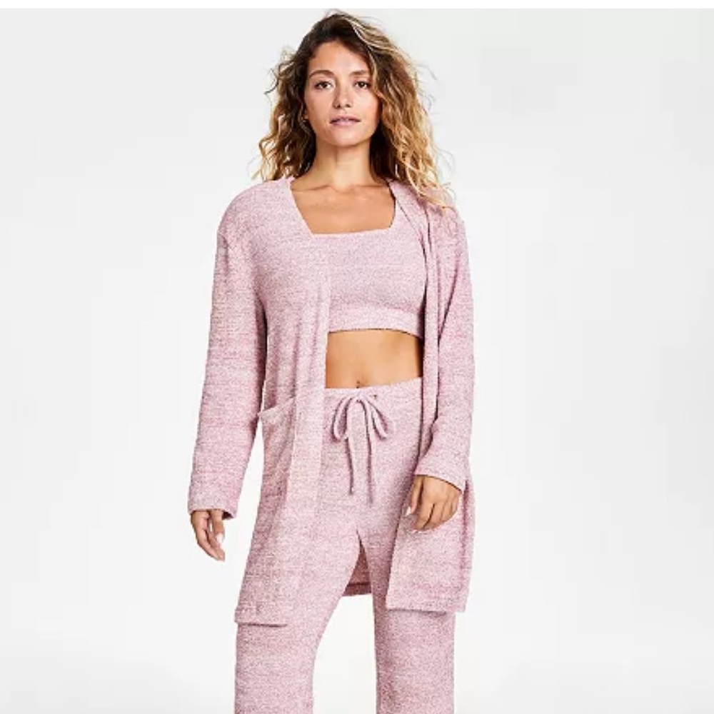 Jenni Fuzzy Knit Lounge Sweater | NWT | Small